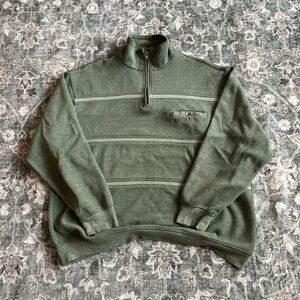 Vintage 90’s/2000’s Olive Quarter Zip